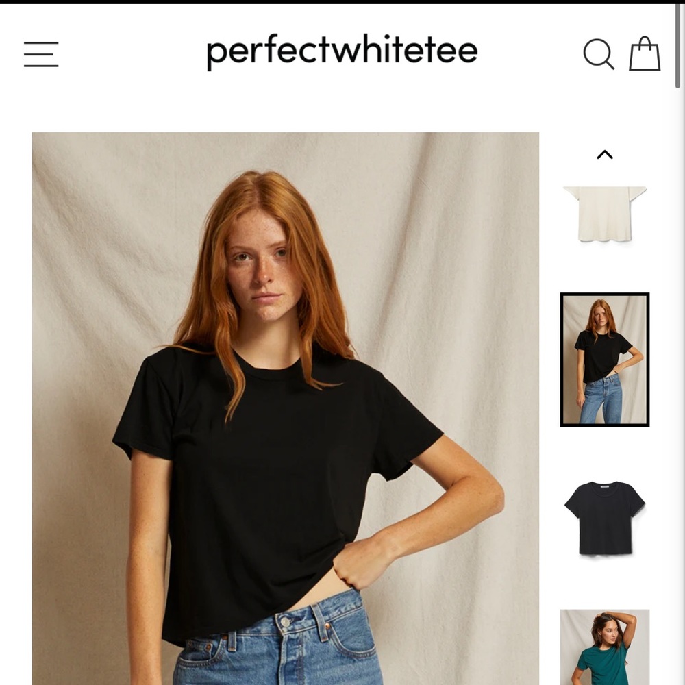 Perfectwhitetee Cotton Tshirt